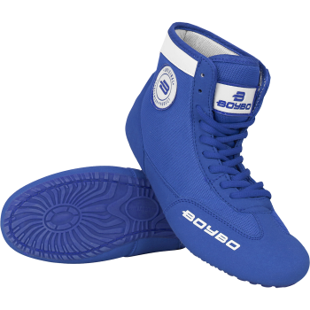 Детские борцовки BoyBo BB250 синие