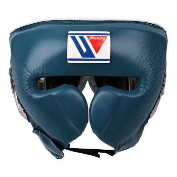 Шлем мексиканского стиля Winning Mex CO-FG-2900 M тёмно-синий/серебристый