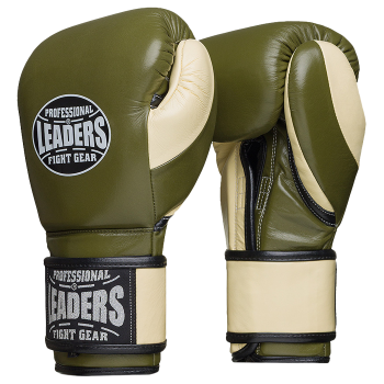 Боксёрские перчатки Leaders LS FANCY OLV/CR