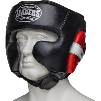 Боксёрский шлем Leaders Lite LS2HGLT BK/RD