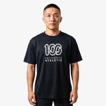 Тренировочная футболка Onehundred Athletic черная