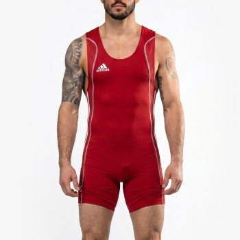 Трико для борьбы Adidas W8 красное