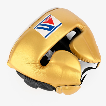 Боксёрский шлем Winning Mex CO-FG-2900 L золото/чёрный