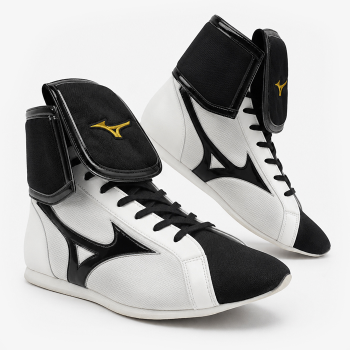 Боксёрки Mizuno 071 белый/чёрный
