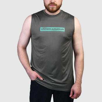 Майка Under Armour Tech Wordmark Sleeveless Shirt