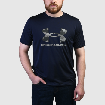 Футболка Under Armour Tech Camo Big Logo