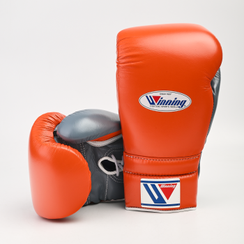 Боксёрские перчатки Winning 16 Oz CO-MS-600 оранжевый/серый