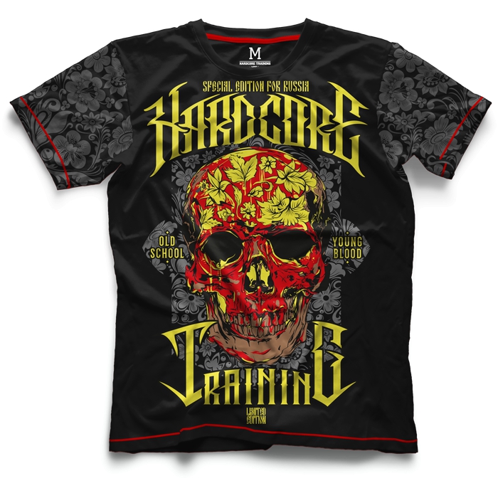 

Футболка Hardcore Training, Разноцветный
