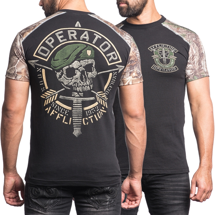 

Футболка Affliction, Разноцветный