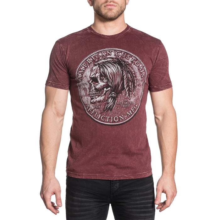 

Футболка Affliction, Разноцветный