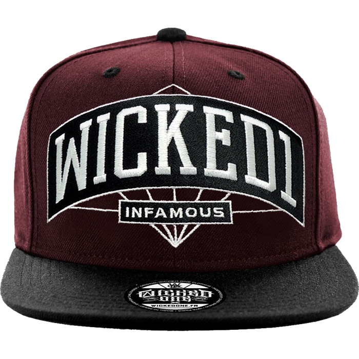 

Бейсболка Wicked One, Разноцветный