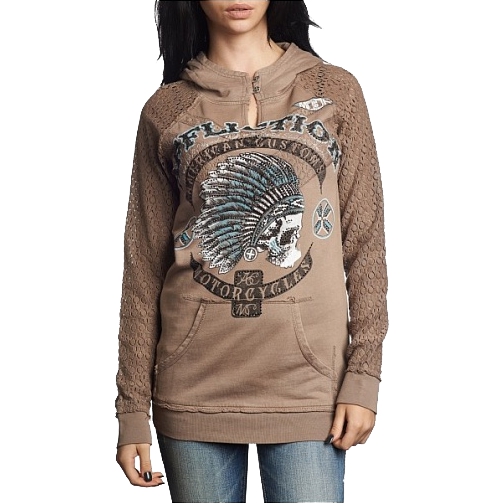 

Женская Толстовка Affliction, Разноцветный