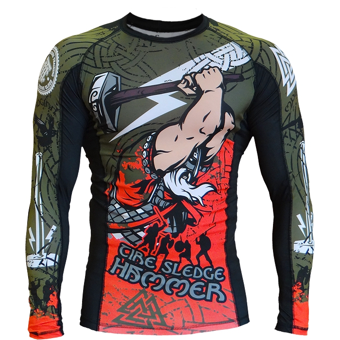 

Рашгард Hardcore Training, Разноцветный