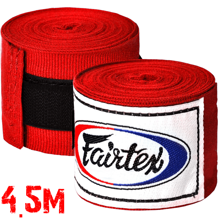 Бинты для кикбоксинга. Бинты Fairtex 4.5. Fairtex Red боксерские бинты. Бинт боксерский Fairtex 4 метра. Бинты для бокса 3м 3.5м.