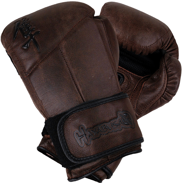 Кожаные боксерские перчатки