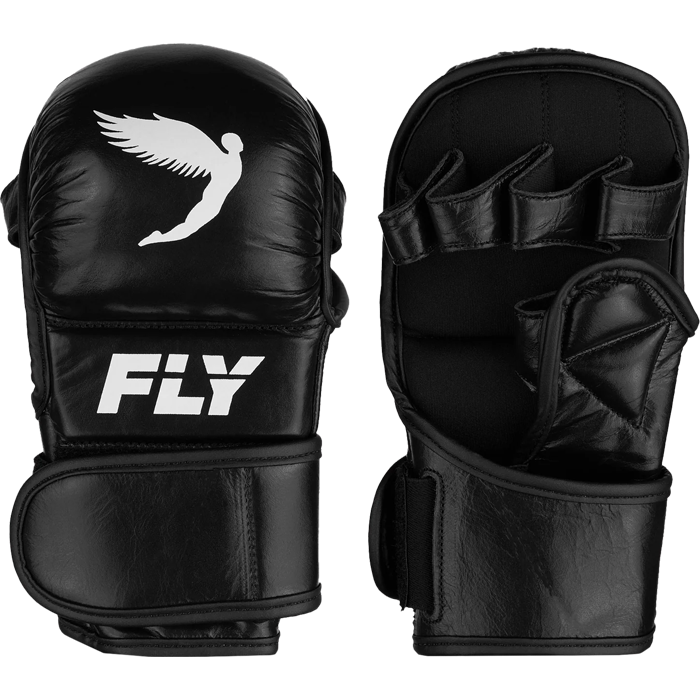 Гибридные перчатки Fly Shadow M 2.0 MMA Gloves Black купить в Москве
