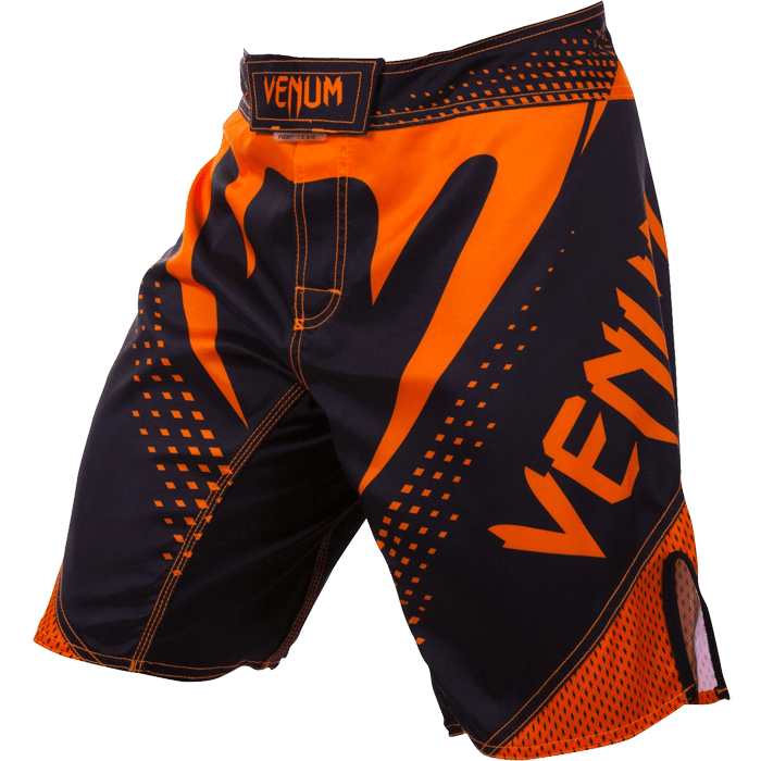 Черно оранжевые шорты. Шорты Венум черные для ММА. Шорты Venum Hurricane. Venum Neo Orange. Шорты ММА Venum.