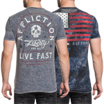 Двухсторонняя футболка Affliction Live Fast