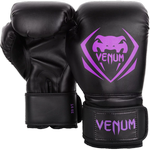 Боксерские перчатки Venum Contender Black/Purple