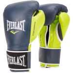 Боксерские перчатки Everlast Powerlock Hook & Loop Training Gloves натуральная кожа