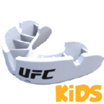 Детская боксерская капа Opro Bronze Level UFC White