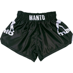 Тайские шорты Manto Muay Thai Dual Black/Silver