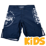 Детские ММА шорты Venum Signature Navy Blue