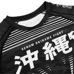 Рашгард Venum Okinawa 2.0 Black/White