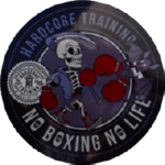 Набор стикеров Hardcore Training 3.0