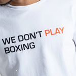 Футболка BoxRaw We Don`t Play Boxing White