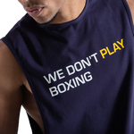 Майка BoxRaw We Don`t Play Boxing Navy