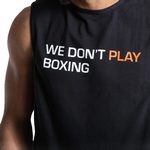 Майка BoxRaw We Don`t Play Boxing Black