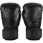 Боксерские перчатки Venum Dragon`s Flight Black/Black