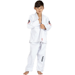 Детское кимоно для бжж GR1PS Leo Cor White