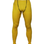 Компрессионные штаны Hardcore Training Perfect Yellow