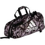 Спортивная сумка Adidas Combat Camo L черно-камуфляжная