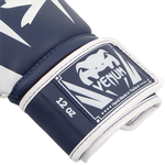 Перчатки Venum Elite Navy Blue/White