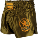Тайские шорты Hardcore Training Base Olive