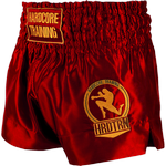 Тайские шорты Hardcore Training Base Red