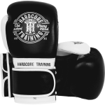 Боксерские перчатки Hardcore Training Premium Black/White