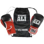 Боксерские перчатки Title Boxing Ali Infused Black/Red