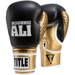 Боксерские перчатки Title Boxing Ali Infused Black/Gold