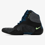 Борцовки Nike Tawa серый/чёрный/неоновый