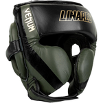 Боксерский шлем Venum Proboxing Cheek Headgear Linares Edition Khaki/Black/Gold