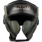 Боксерский шлем Venum Proboxing Cheek Headgear Linares Edition Khaki/Black/Gold