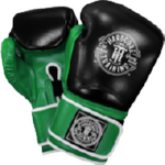 Боксерские перчатки Hardcore Training HardLea Black/Green