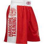 Боксёрские шорты Hardcore Training Red/White