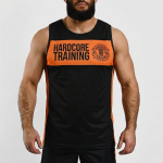 Тренировочная майка Hardcore Training Black/Orange