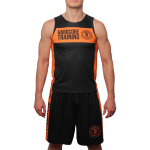 Тренировочная майка Hardcore Training Black/Orange