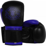 Боксерские перчатки Hardcore Training Premium Black/Blue